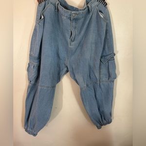 Shein plus size Jean joggers